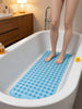 Extra Long Non-Slip Bathtub Mat With Drainage Holes And Suction Cups Non-Slip Bathtub Mat, 40 X 16 Inch Extra Long Bathtub Mat, Soft On Feet Machine Washable Bathroom Shower Mat - Ideal For Home, Hotel, And Car Travel - Available In Multiple Colors